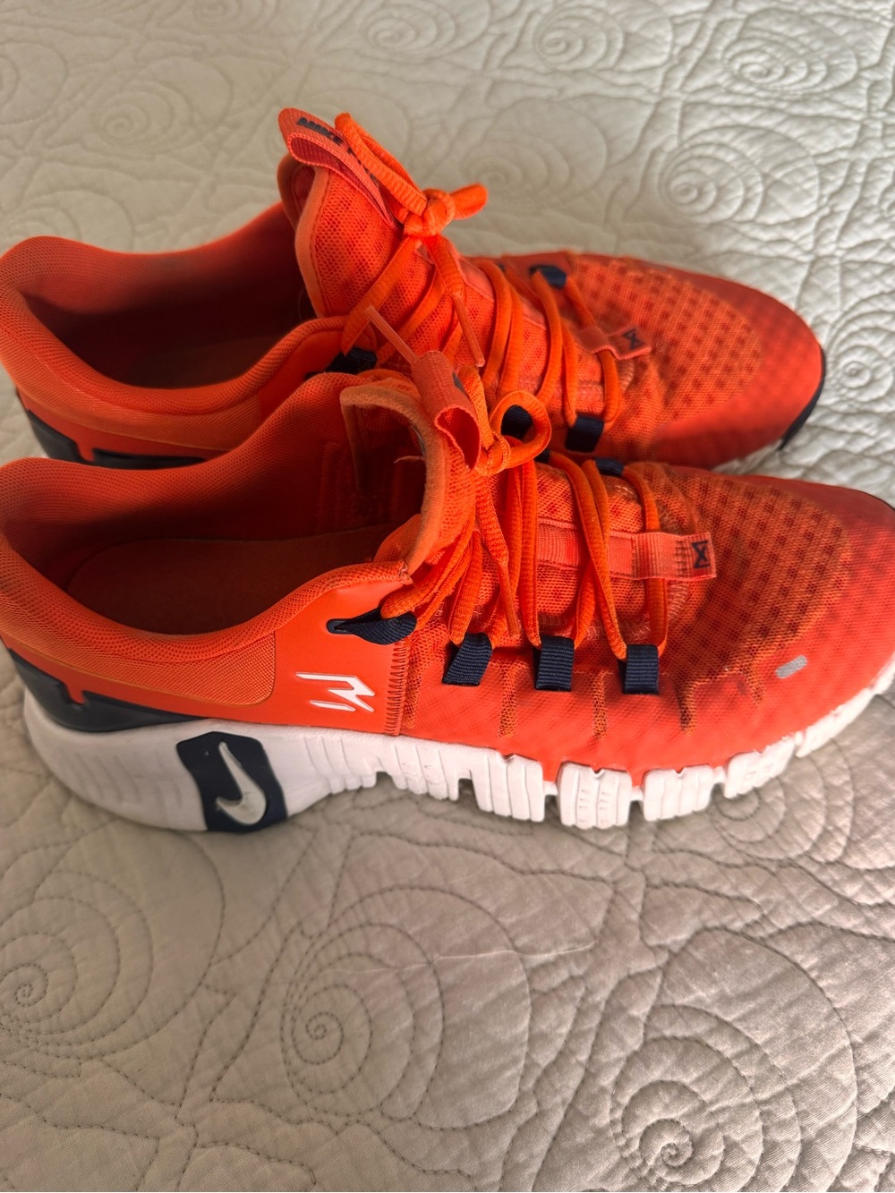 Nike Men’s Orange Athletic Sneakers